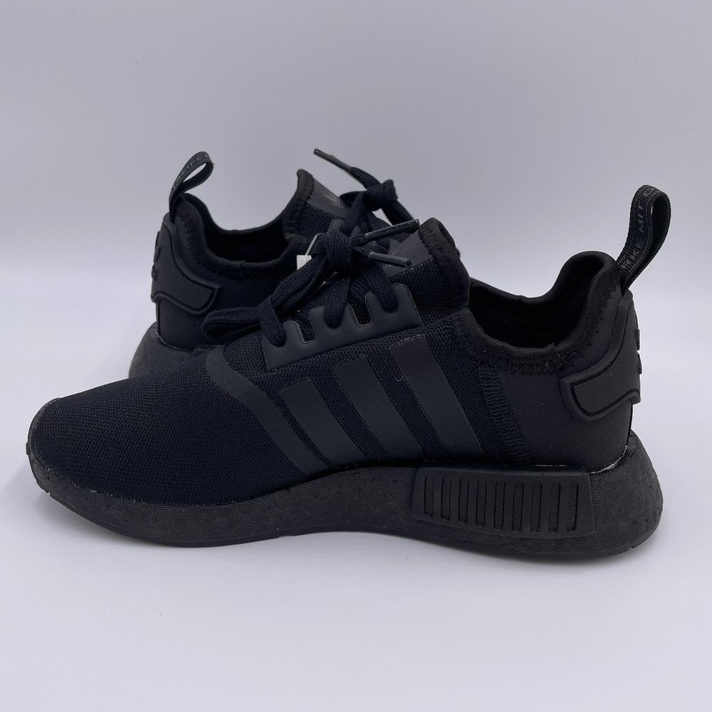 adidas NMD R1 Triple Black Shoes - Picture 2 of 8